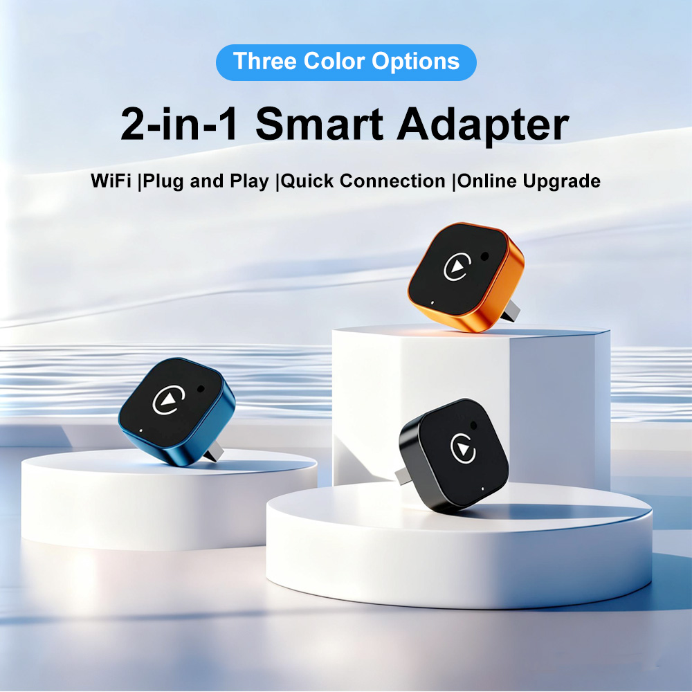 Smartwatch Universal - Wireless CarPlay Adapter 2-in-1 mini Wired