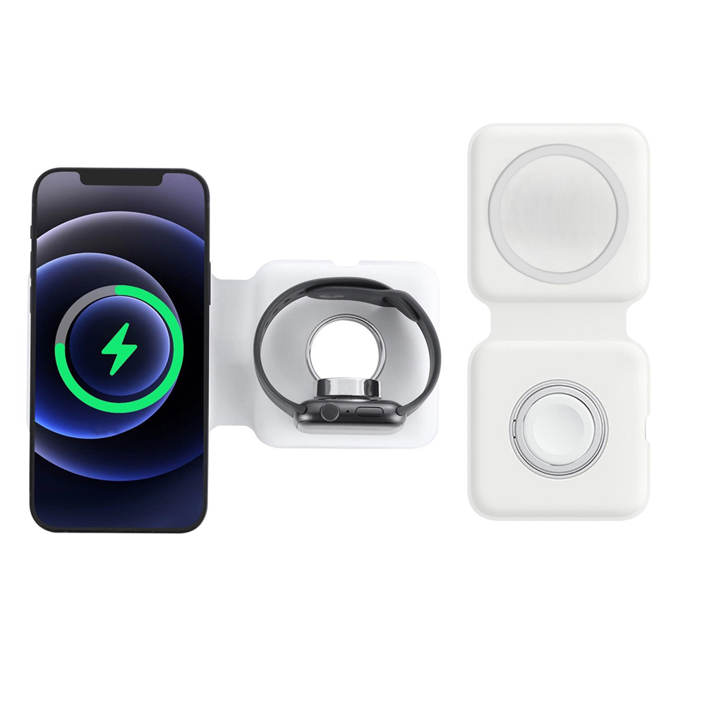 Smartwatch X12 - 2IN1 Magnetic Wireless Charger Dock For
