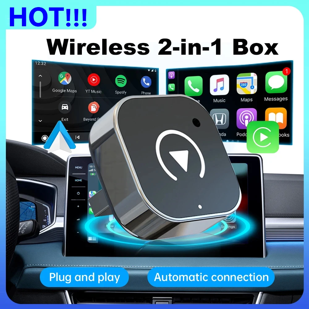Smartwatch Universal - New Wireless CarPlay Android Auto Adapter