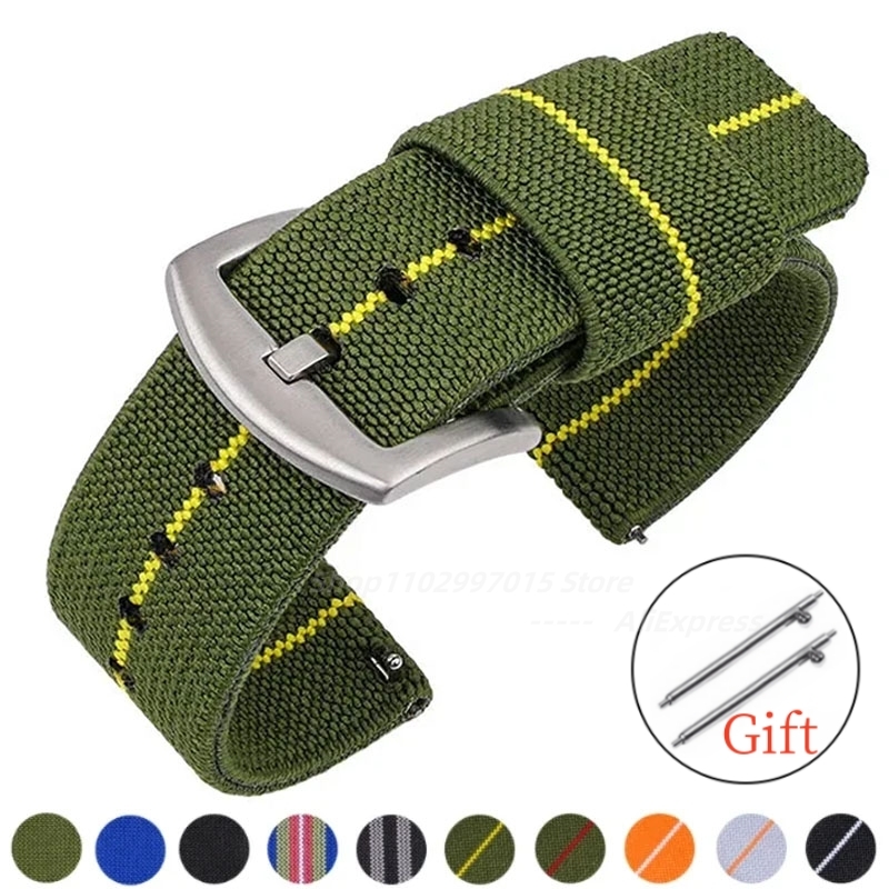 Nylon Nato Strap - Nylon Watch Band 18mm 20mm 22mm