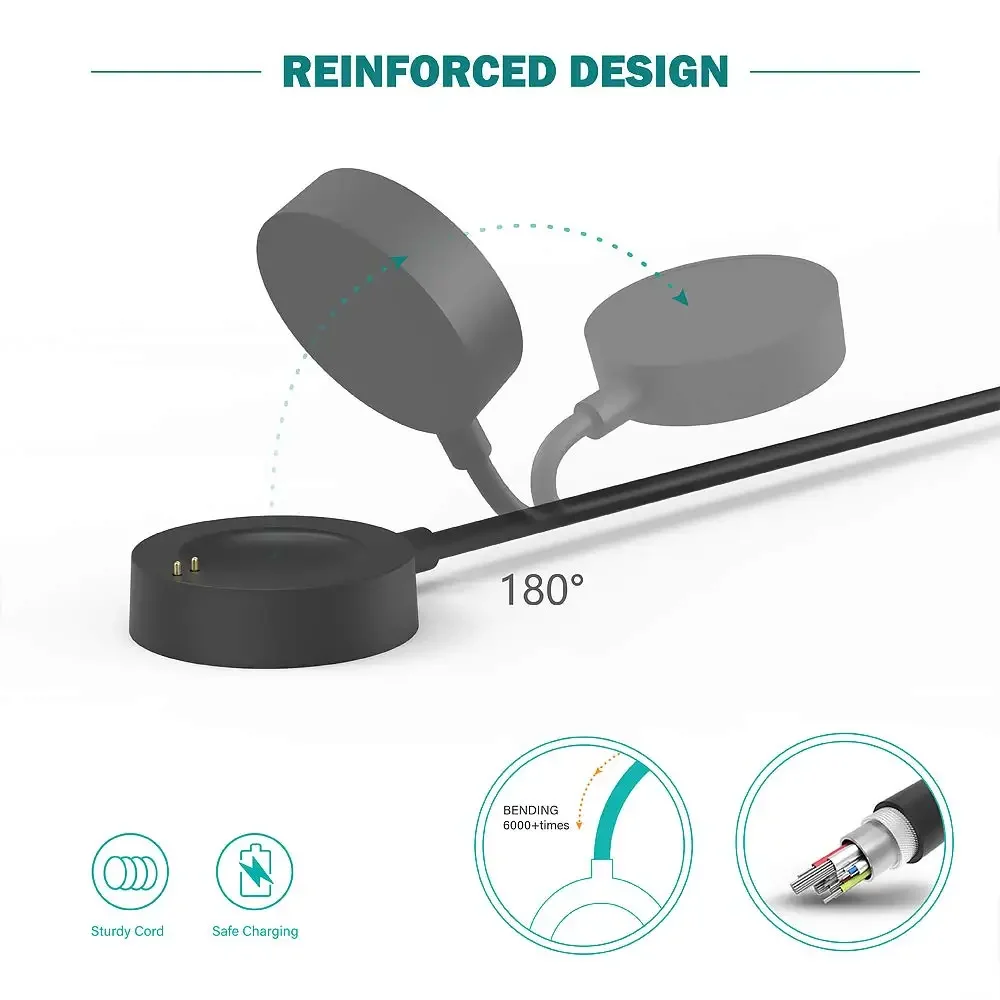 Charger for Fossil Gen 6 / Gen - Fossil Smartwatch Accessories recension och pris