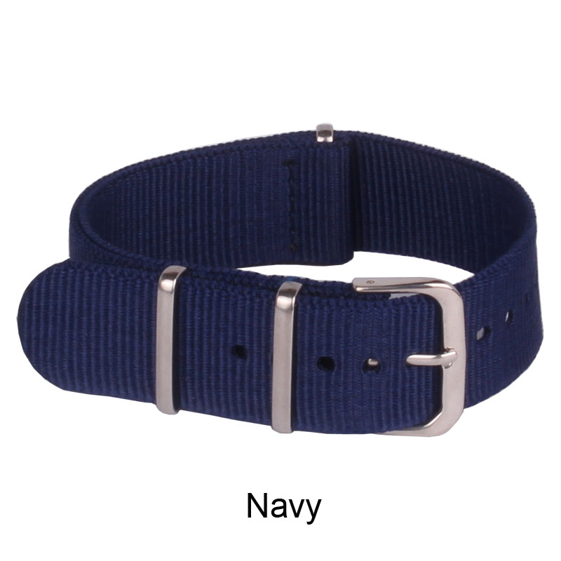 18/20/22/24mm Cambos Stripes S - Nylon Nato Strap recension och pris
