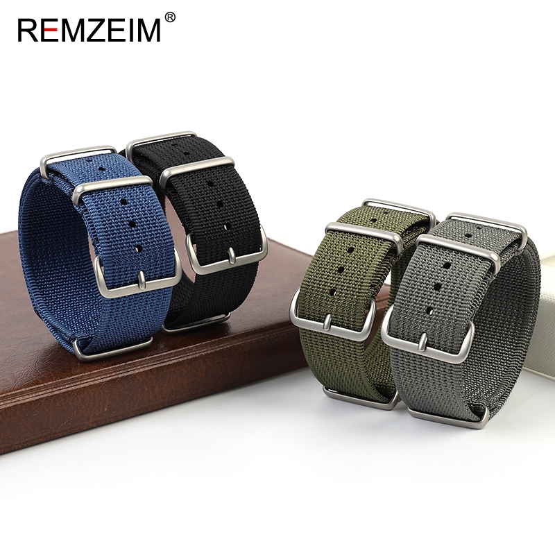 New Ribbed Nylon Watch Strap 1 - Nylon Nato Strap recension och pris