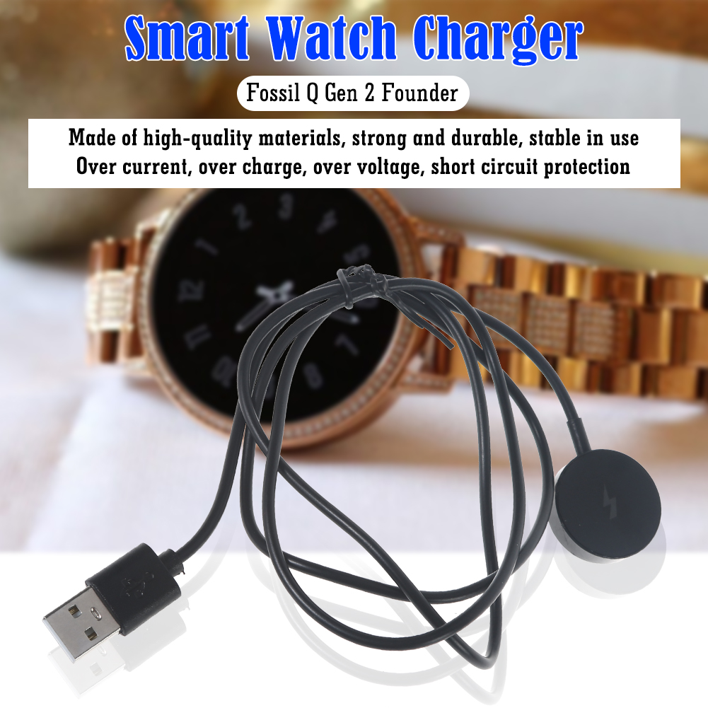 USB Smart Watch Magnetic Charg - Fossil Smartwatch Accessories recension och pris