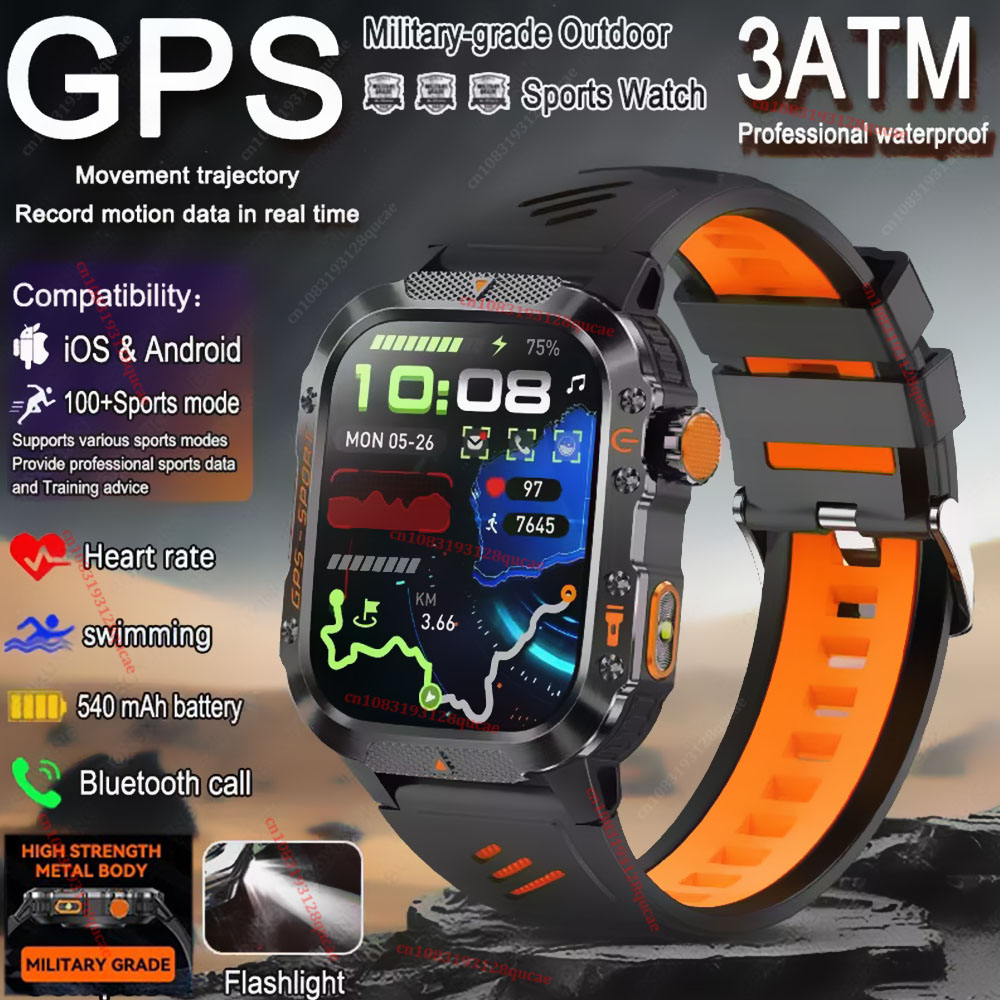 2026 Military Outdoor Smart Wa - Smartwatch X12 recension och pris