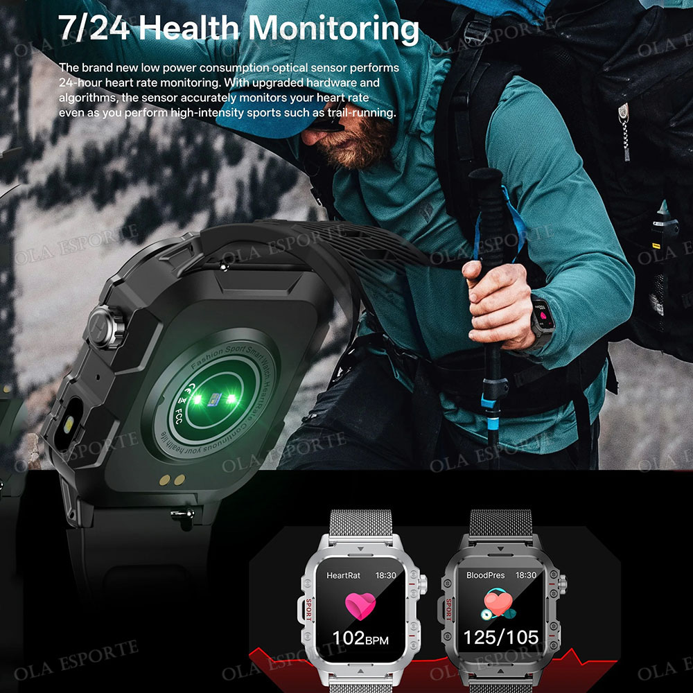 2026 Military Outdoor Smart Wa - Smartwatch X12 recension och pris