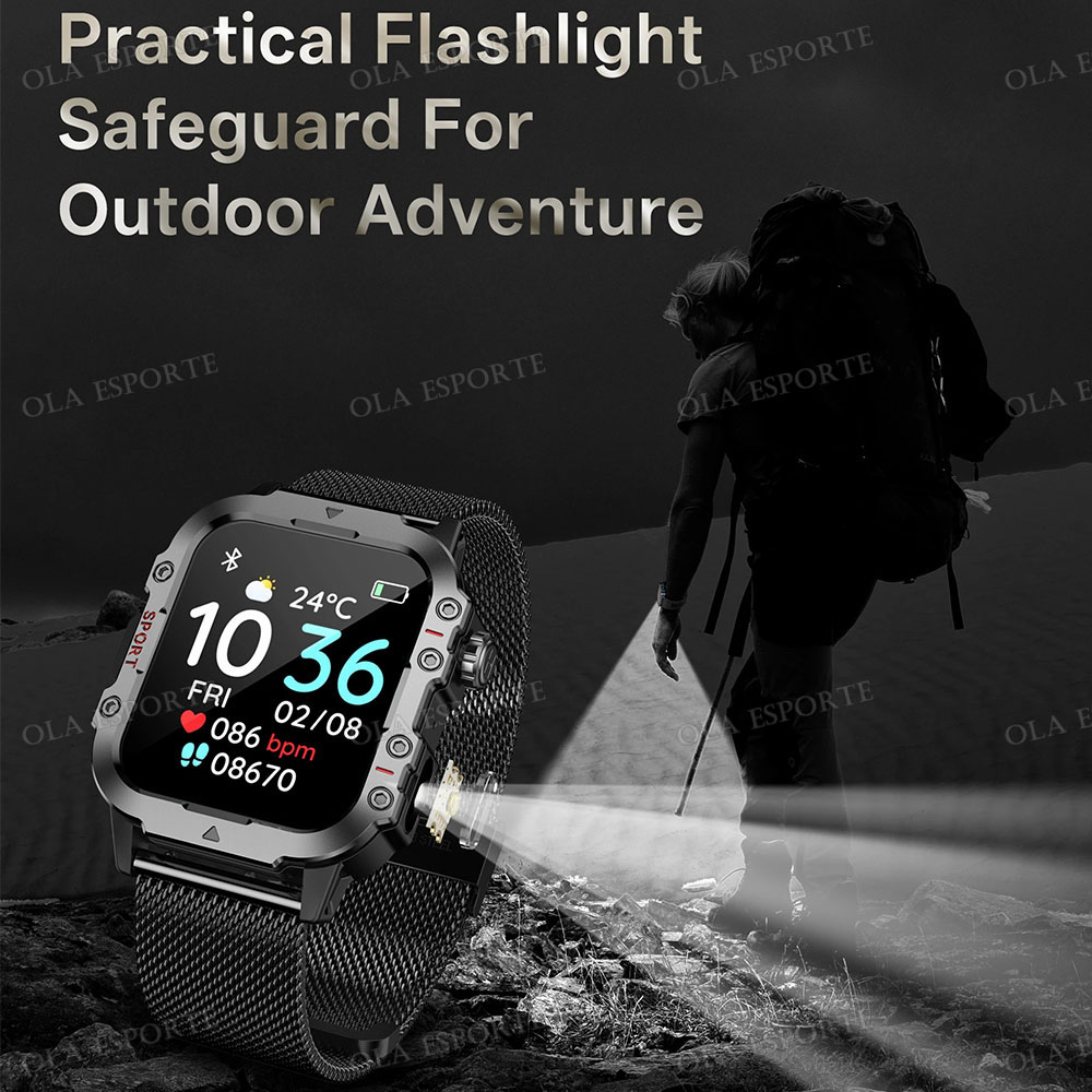 2026 Military Outdoor Smart Wa - Smartwatch X12 recension och pris