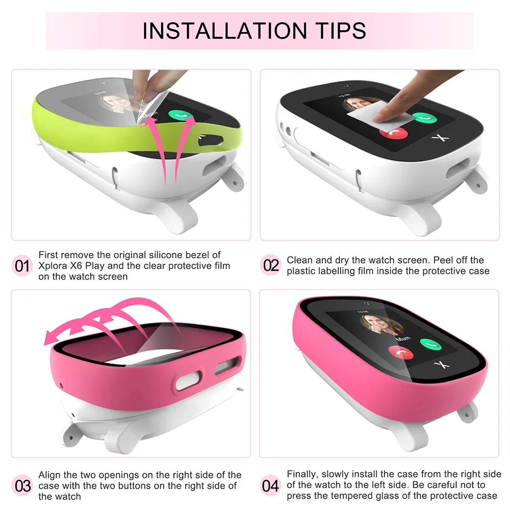 Case for Xploar X6 Play Kids S - Smartwatch Icon recension och pris