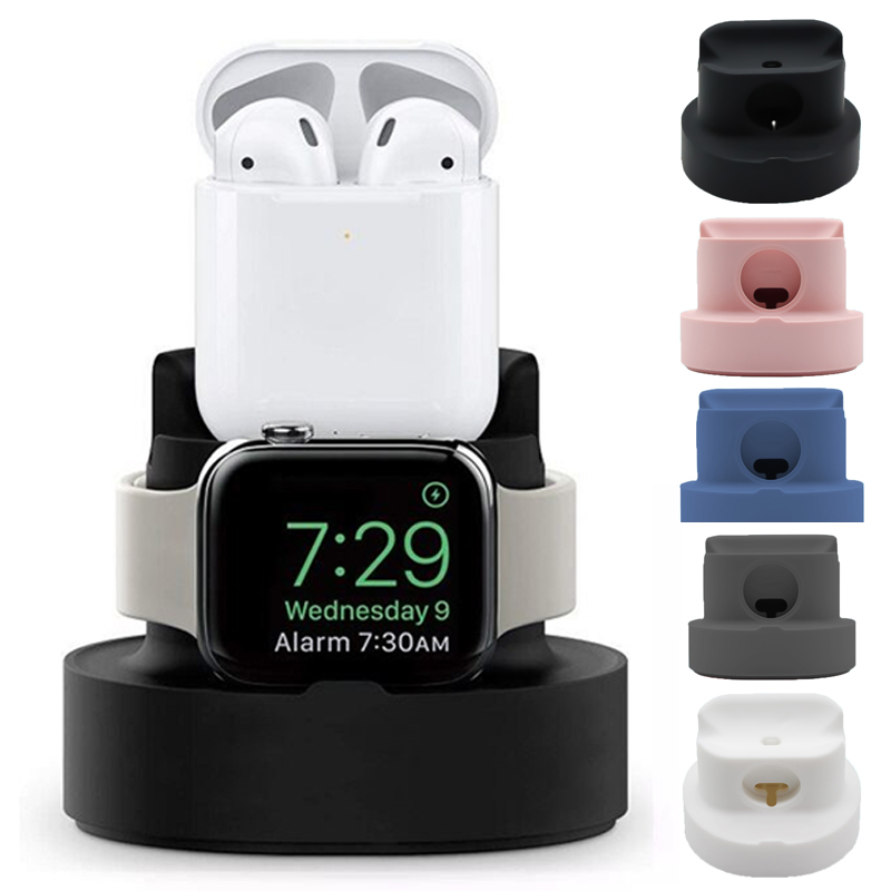 2 in 1 Silicone Charging Stand - Watch Charging Dock recension och pris