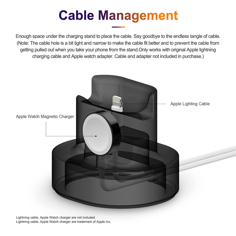 2 in 1 Silicone Charging Stand - Watch Charging Dock recension och pris