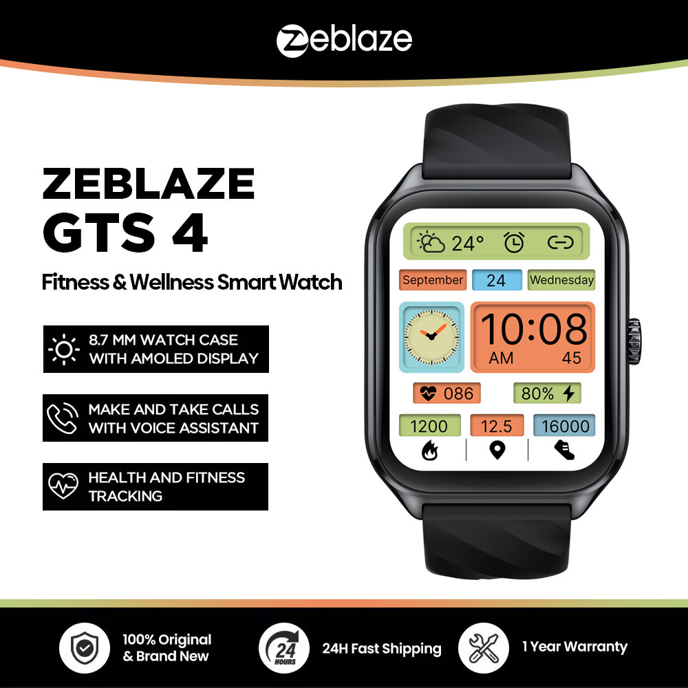 New Zeblaze GTS 4 Voice Callin - Smartwatch X12 recension och pris
