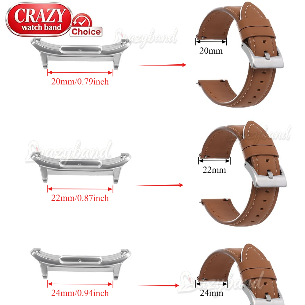 1pair Stainless Steel Connecto - Watch Band Connector recension och pris