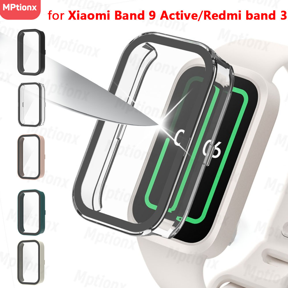 Tempered Glass+Case for Xiaomi - Smartwatch Icon recension och pris