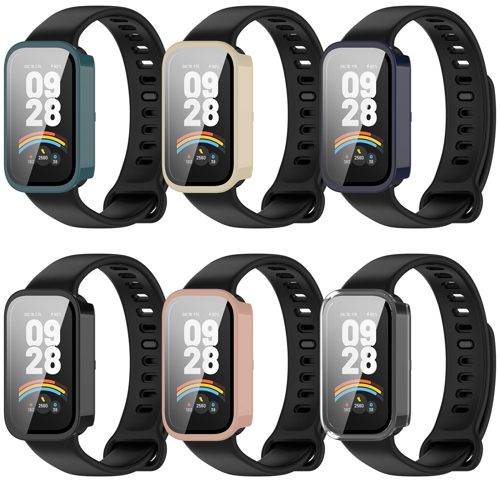 Tempered Glass+Case for Xiaomi - Smartwatch Icon recension och pris