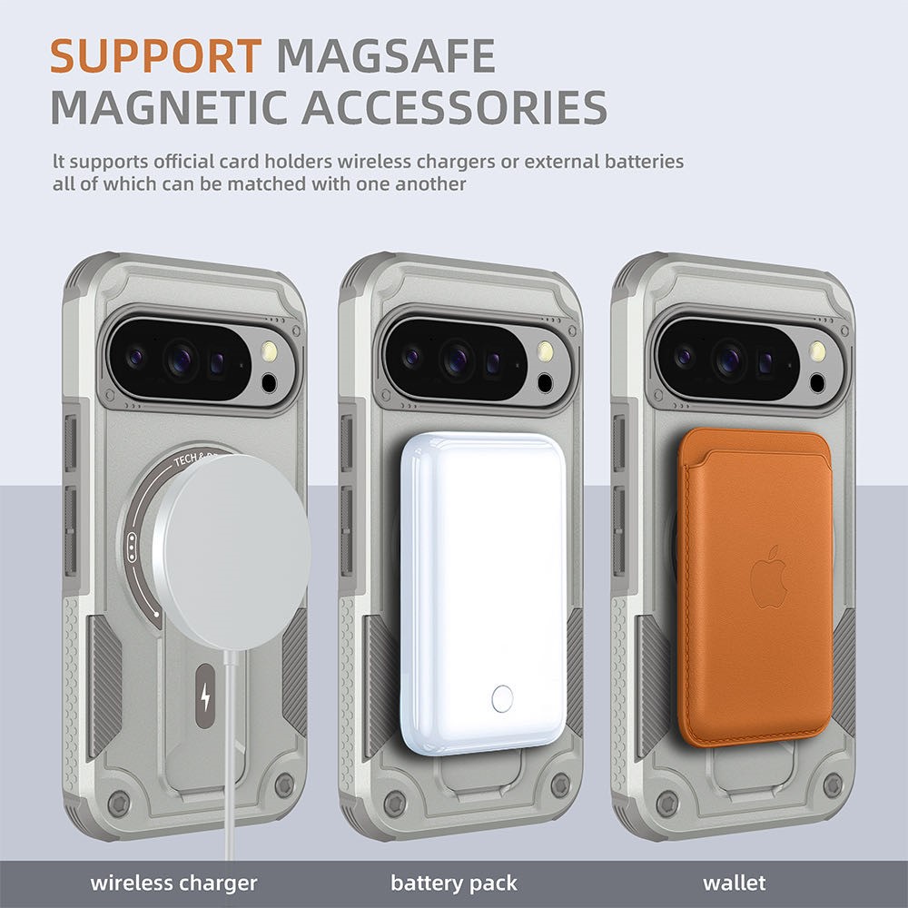 Military Armor Anti-Drop Rugge - Magnetic Charging Stand recension och pris