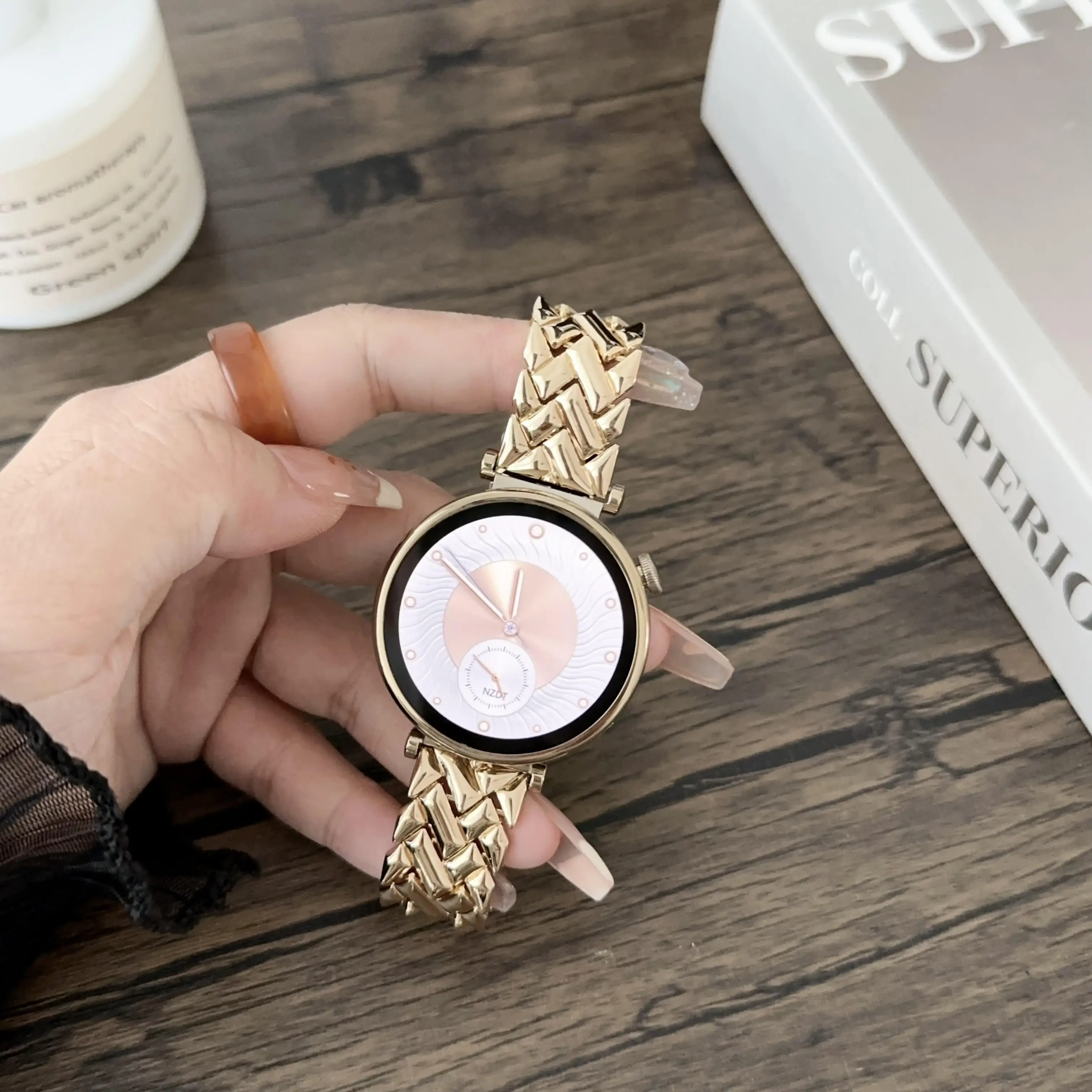 1pc 18mm V-shaped Stainless St - Fossil Smartwatch Accessories recension och pris