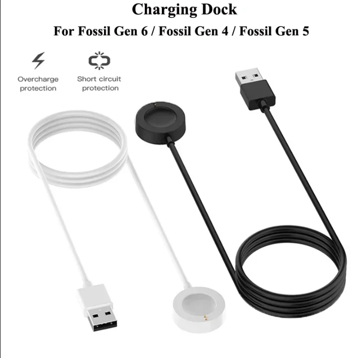 USB Magnetic Fast Charger Dock - Fossil Smartwatch Accessories recension och pris