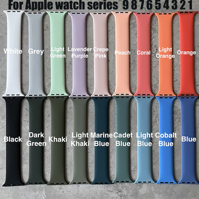 Solo Loop silicone for apple W - Sport Loop Strap recension och pris
