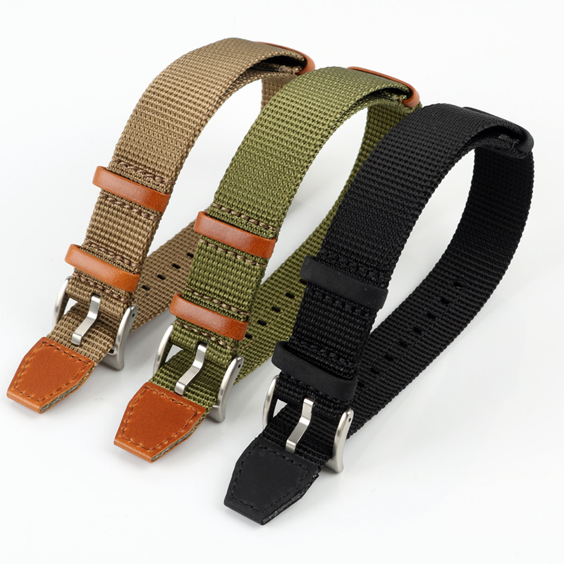 20MM 22MM Men's Outdoor Fabric - Nylon Nato Strap recension och pris