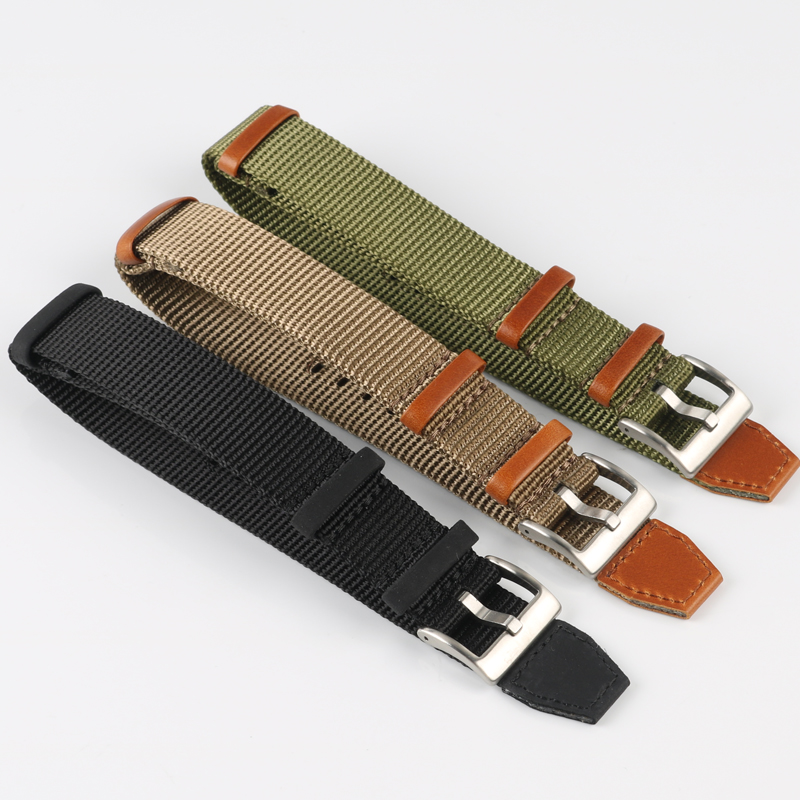 20MM 22MM Men's Outdoor Fabric - Nylon Nato Strap recension och pris