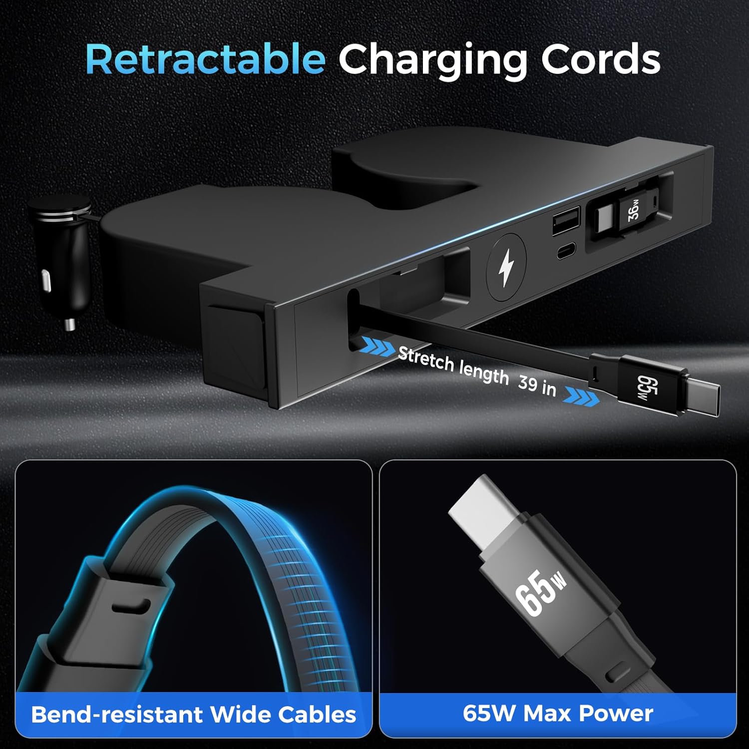 USB Hub for Tesla Model Y/3 Hi - Watch Charger Cable recension och pris