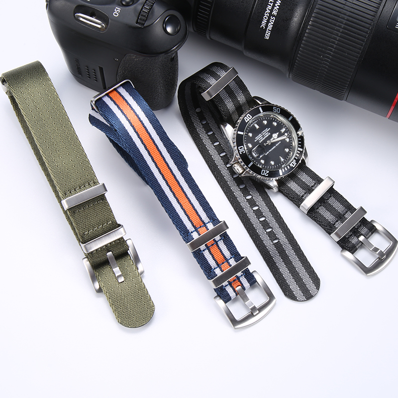 High End Soft Nylon Replacemen - Nylon Nato Strap recension och pris