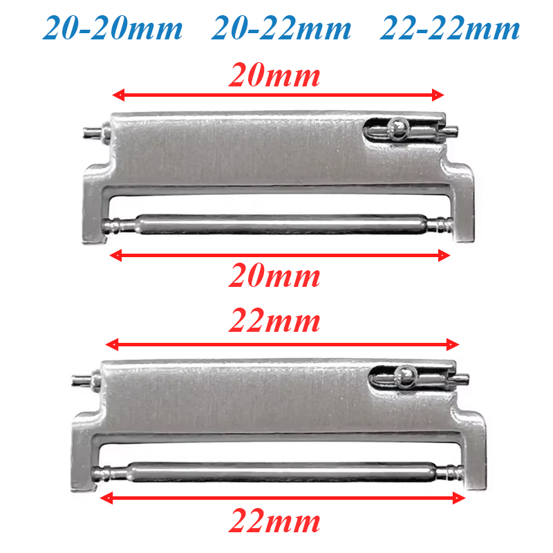 2pcs Watch Band Adapters 20mm  - Watch Band Connector recension och pris