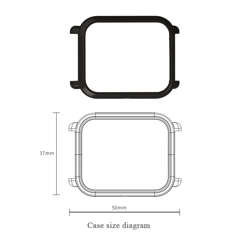 Case Cover for Amazfit Bip Ban - Amazfit Smartwatch Accessories recension och pris