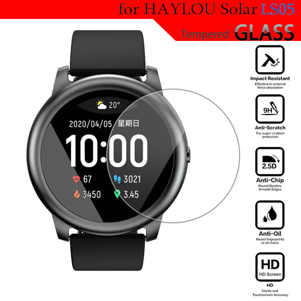 Tempered Glass For HayLou Sola - Smartwatch Icon recension och pris