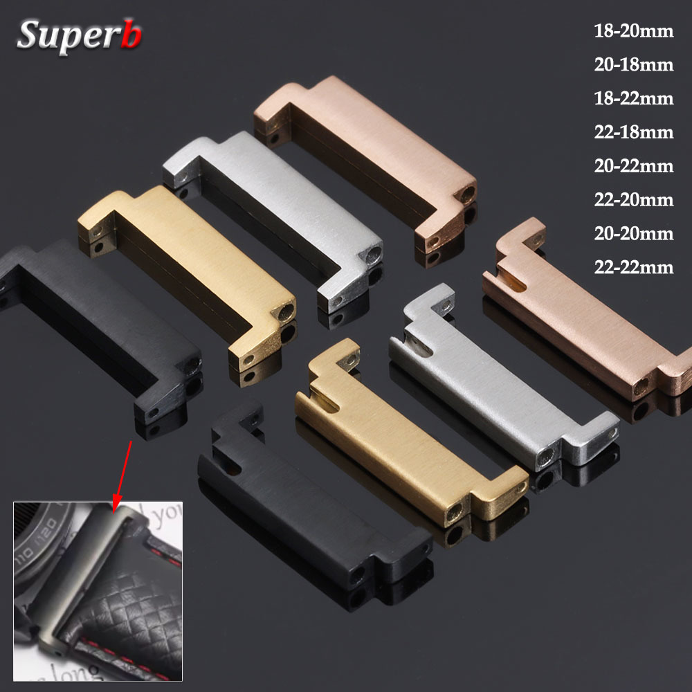 1 Pair Watch Strap Adapter 18m - Watch Band Connector recension och pris
