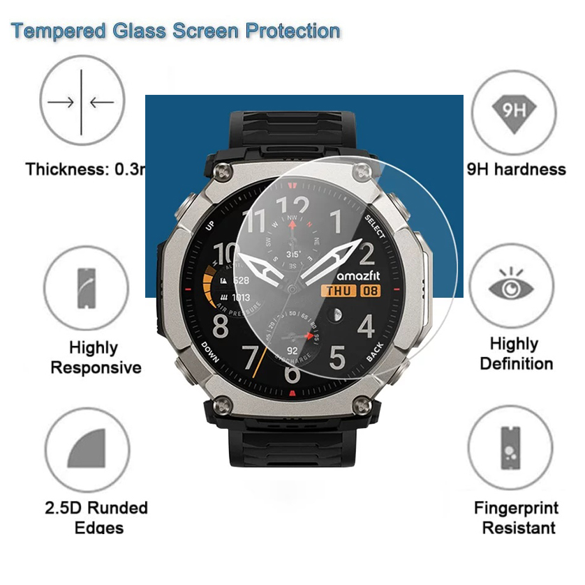 Tempered Glass for Amazfit Ama - Amazfit Smartwatch Accessories recension och pris