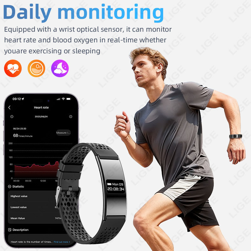 New Smart Bracelet Women Men H - Android Smartwatch Accessories recension och pris