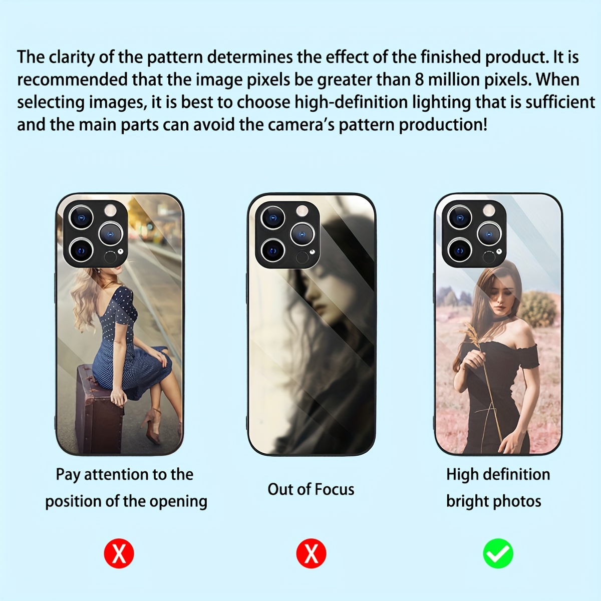 Custom Photo Mirror Glass Case - Screen Protector Film recension och pris