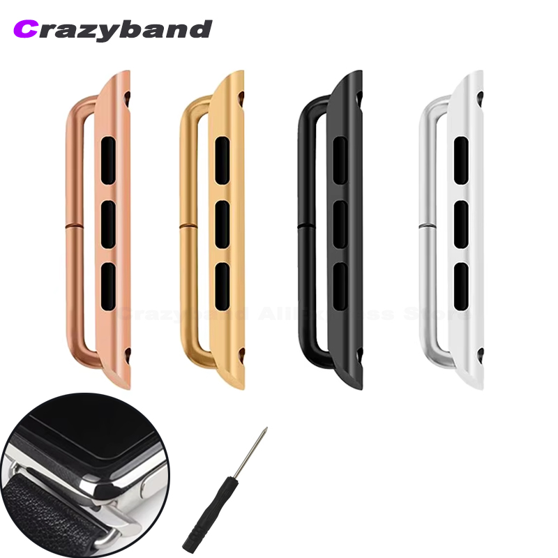2pcs Stainless Steel Connector - Watch Band Connector recension och pris