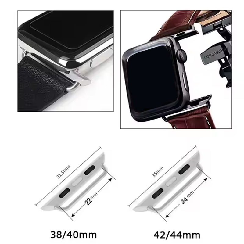 2pcs Stainless Steel Connector - Watch Band Connector recension och pris
