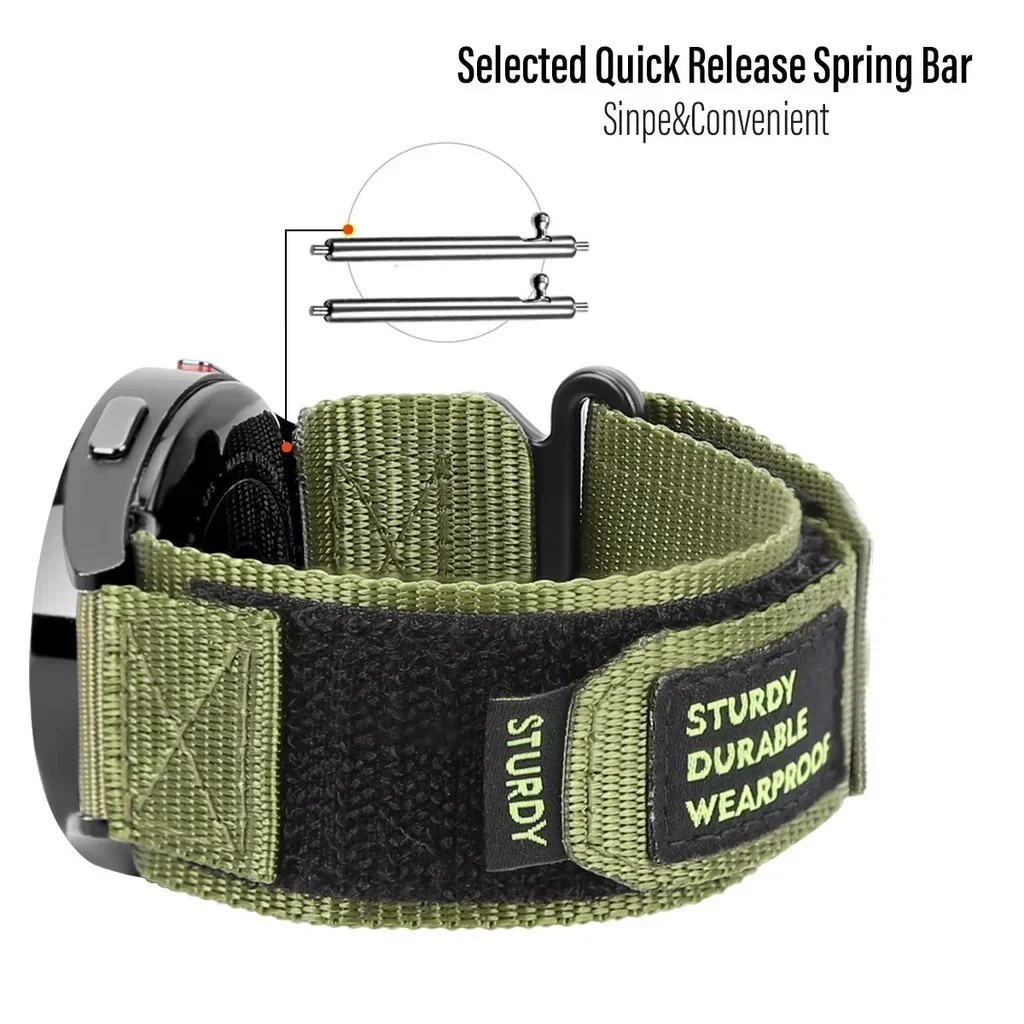 Quick Fit Nylon Strap for Sams - Nylon Nato Strap recension och pris