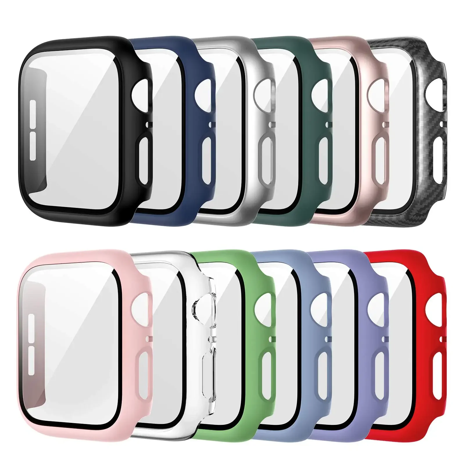 Tempered Glass+cover For Apple - Smartwatch Icon recension och pris