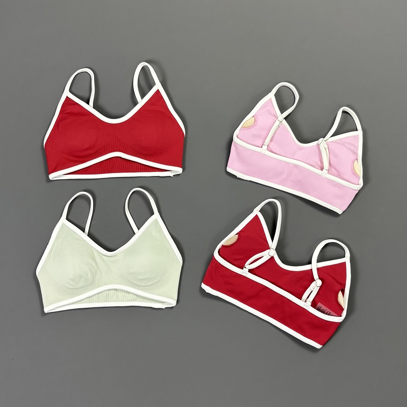 Women Contrastline Yoga Bra V  - Rugged Sport Strap recension och pris