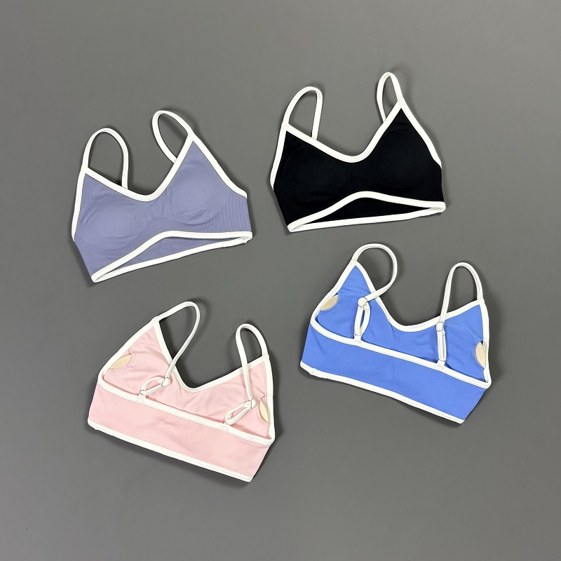 Women Contrastline Yoga Bra V  - Rugged Sport Strap recension och pris