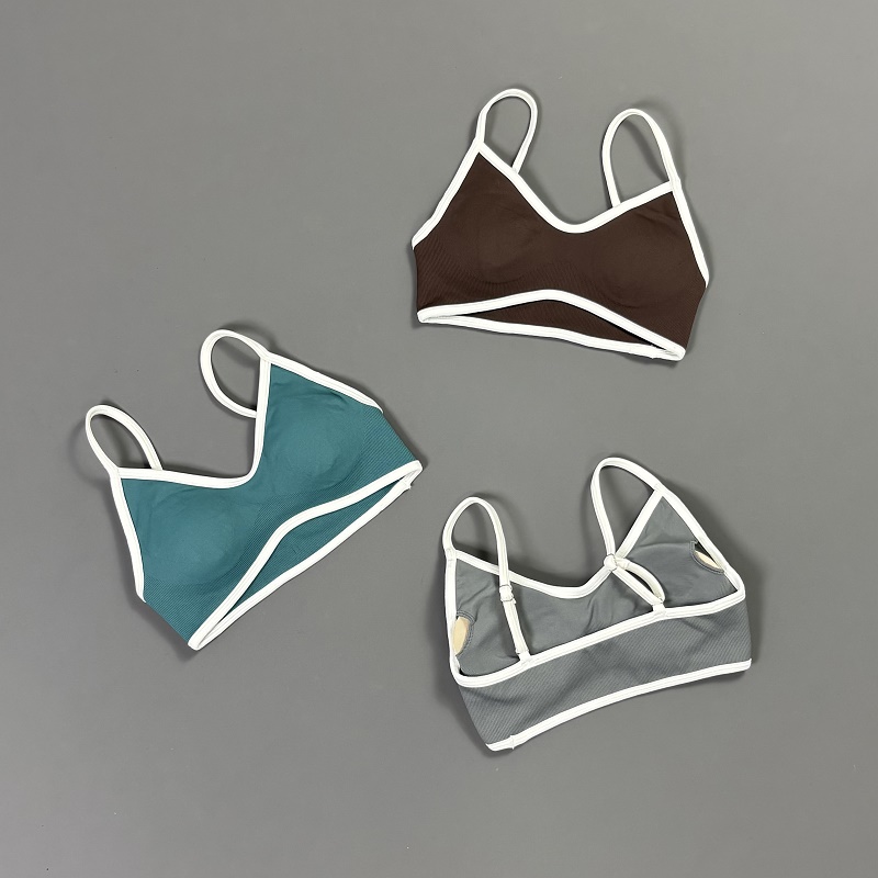 Women Contrastline Yoga Bra V  - Rugged Sport Strap recension och pris