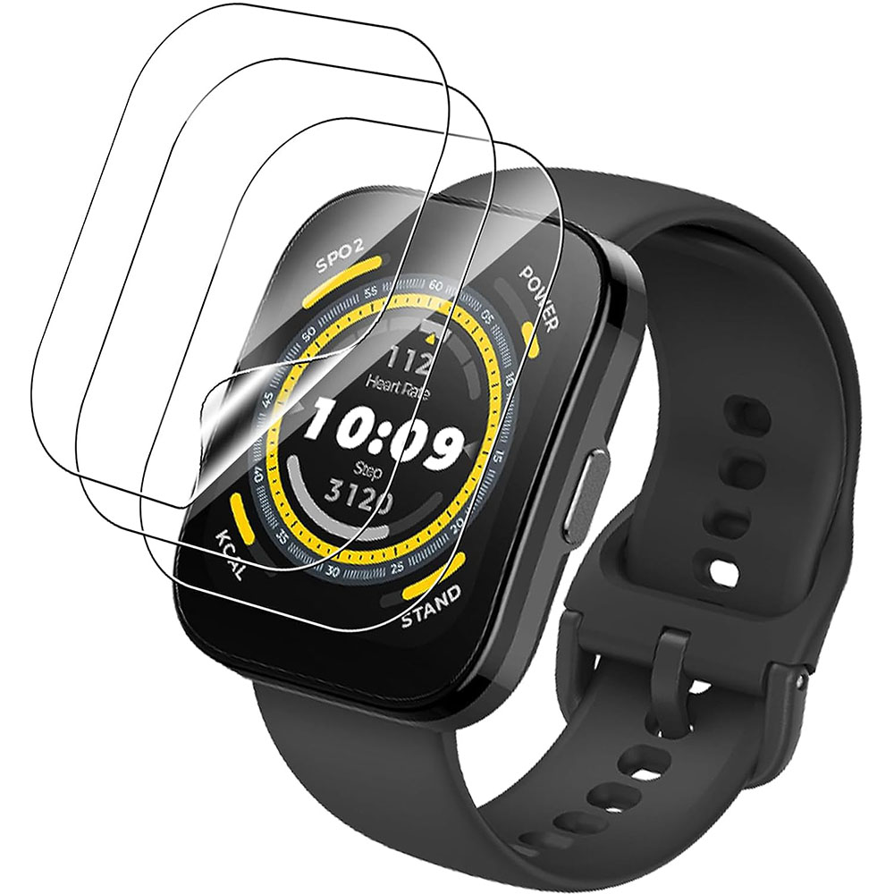 3PCS Clear HD Film Screen Prot - Amazfit Smartwatch Accessories recension och pris