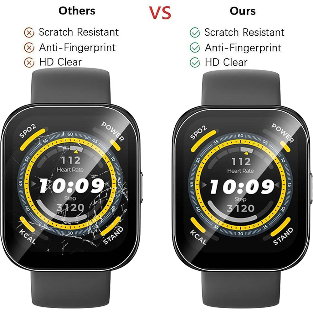 3PCS Clear HD Film Screen Prot - Amazfit Smartwatch Accessories recension och pris