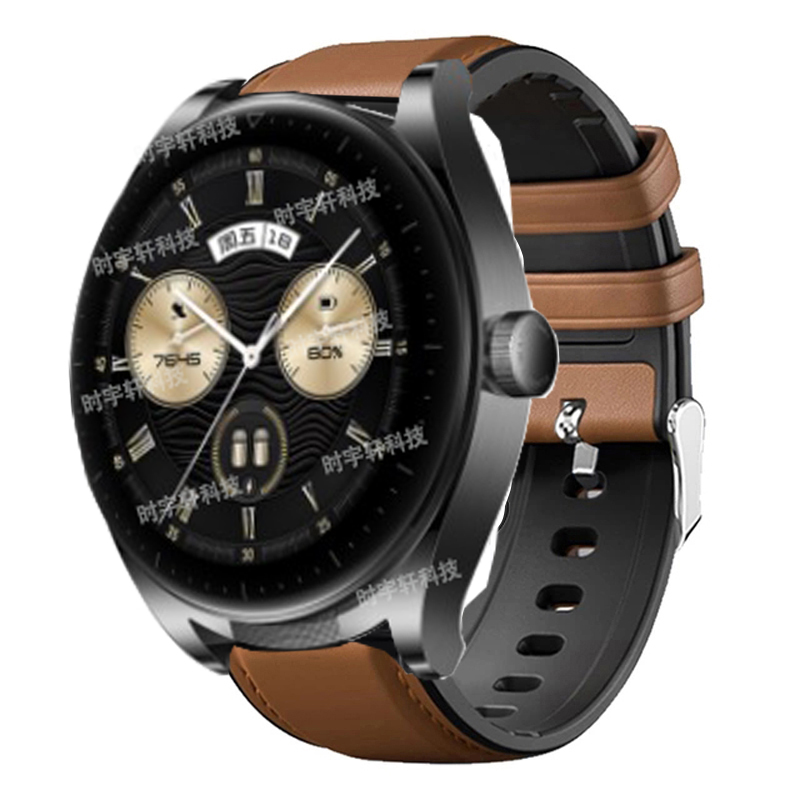22mm Silicone Leather Band For - Fossil Smartwatch Accessories recension och pris