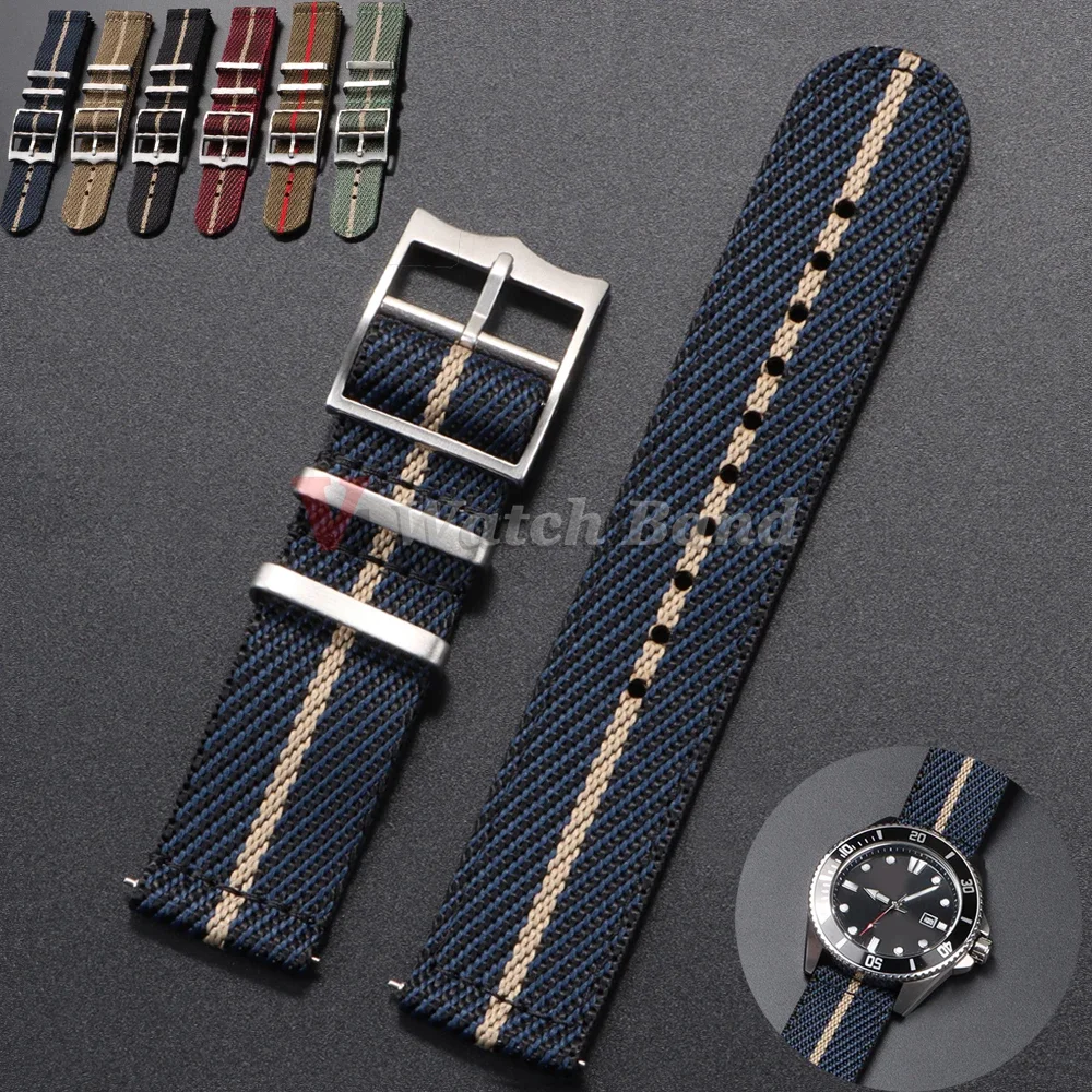 20 22mm Nylon Strap for Tudor  - Nylon Nato Strap recension och pris