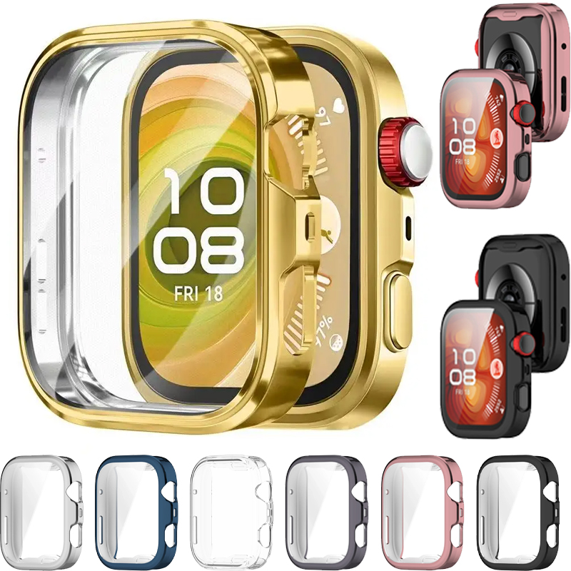 Case+Glass For Huawei Watch Fi - Huawei Smartwatch Accessories recension och pris