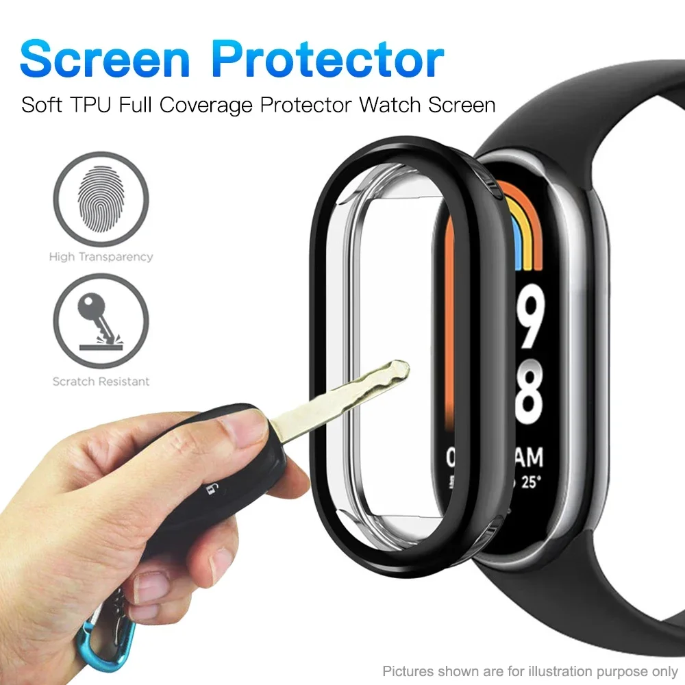 Soft Silicone TPU Case For Xia - Xiaomi Smartwatch Accessories recension och pris