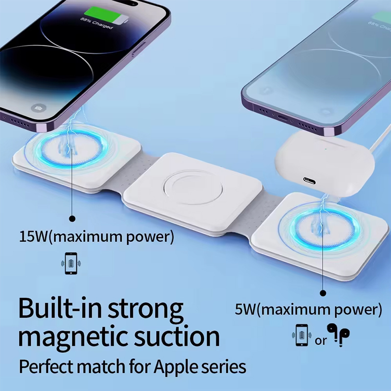 Universal Qi2 Magnetic Foldabl - Watch Charger Cable recension och pris