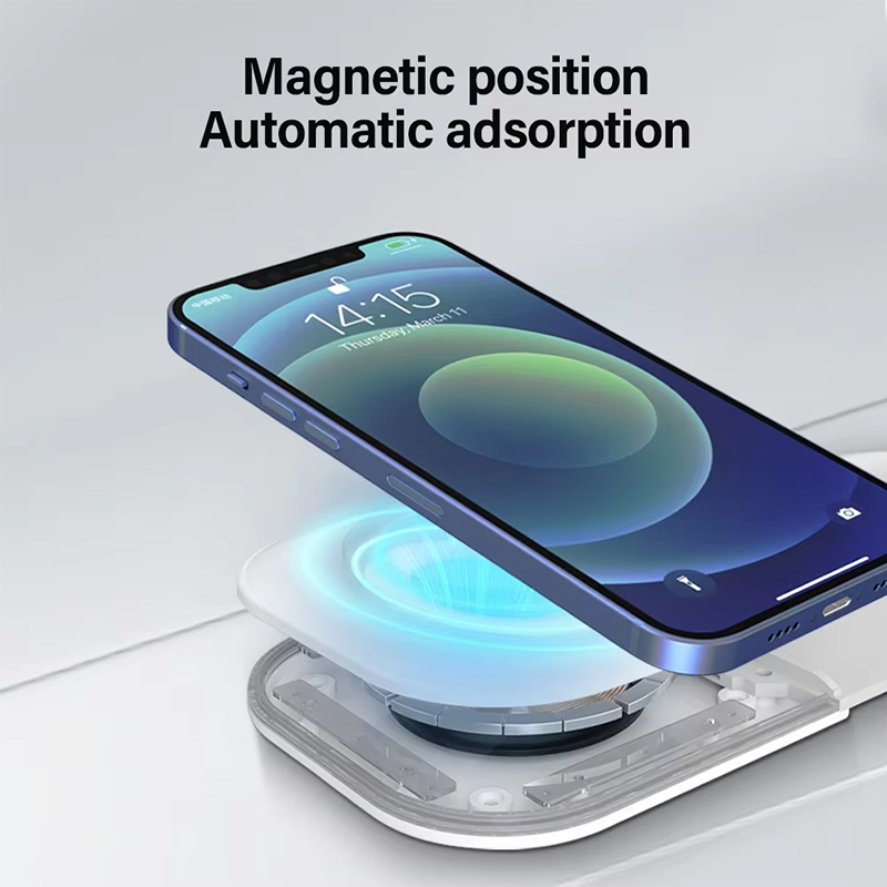 Universal Qi2 Magnetic Foldabl - Watch Charger Cable recension och pris
