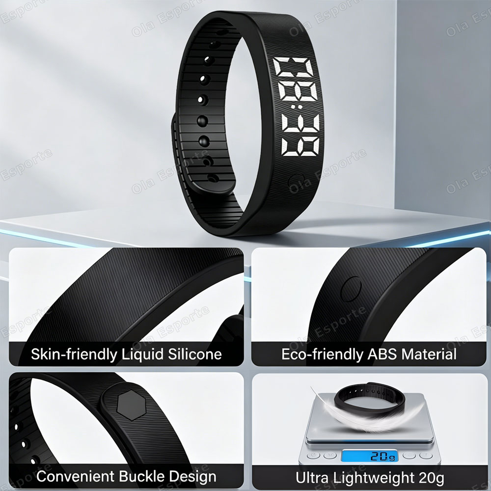 Vibrating Alarm Clock Watch He - Smartwatch X12 recension och pris