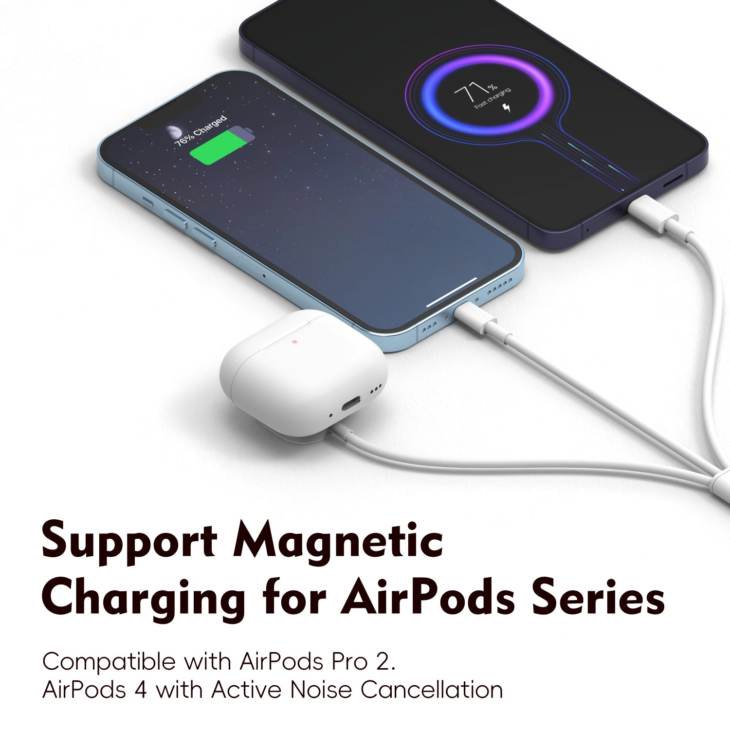 3 in 1  Magnetic Watch Charger - Watch Charger Cable recension och pris